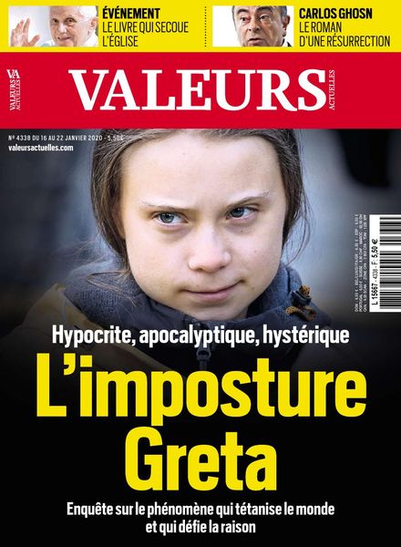 Valeurs Actuelles – 16 janvier 2020