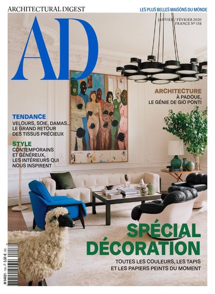 AD Architectural Digest France – janvier 2020