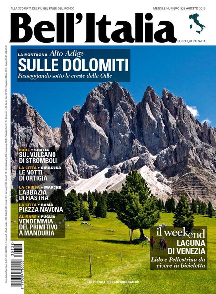 Bell’Italia – Agosto 2013