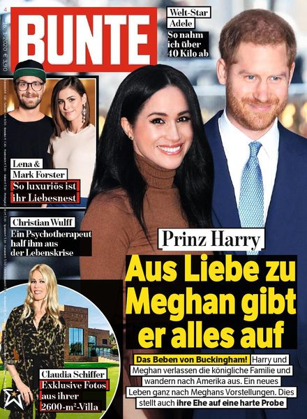 Bunte – 16 Januar 2020