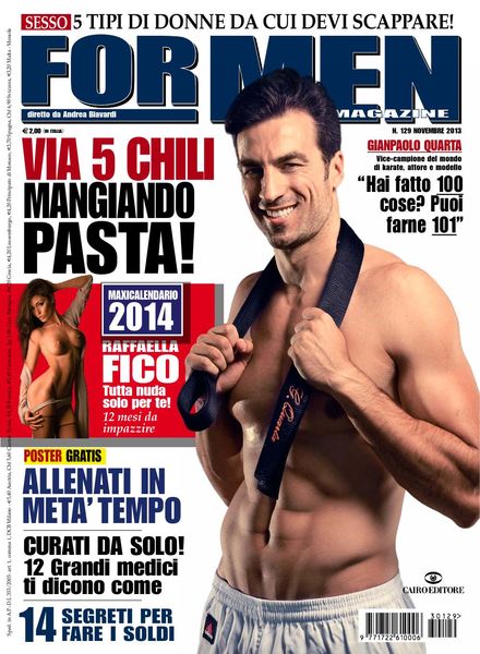 For Men Magazine – Novembre 2013