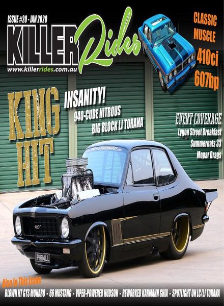 Killer Rides – January 2020