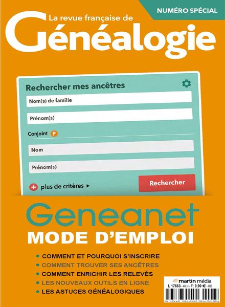 La Revue Francaise de Genealogie – Hors-Serie – N 46, 2017
