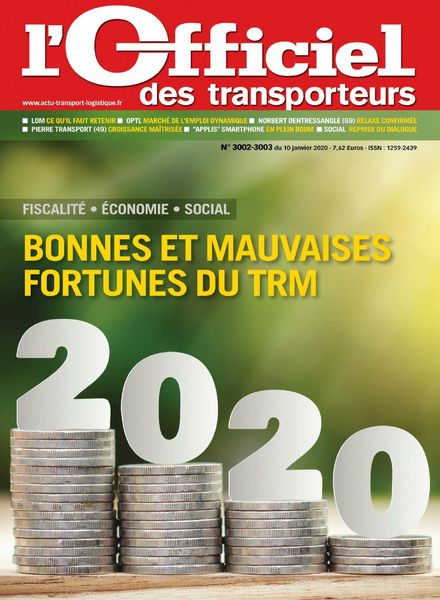 L’Officiel des Transporteurs – 10 janvier 2020