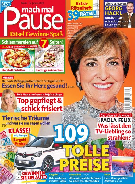 Mach mal Pause – 15 Januar 2020