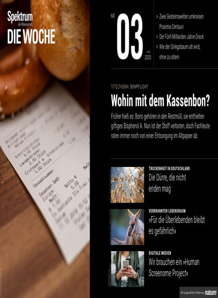 Spektrum Die Woche – 17 Januar 2020