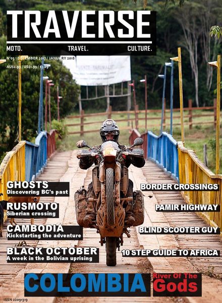 TRAVERSE – Issue 3 – December 2017 – January 2018