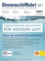 Binnenschifffahrt – Januar 2020