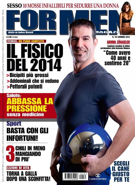 For Men Magazine – Gennaio 2014