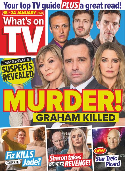 What’s on TV – 18 January 2020