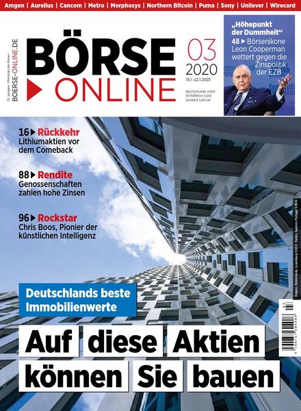 BOrse Online – 16 Januar 2020