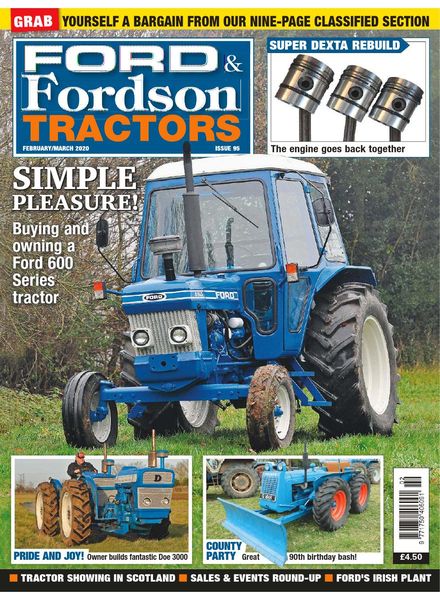 Ford & Fordson Tractors – Issue 95 – February-March 2020