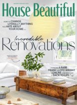 House Beautiful USA – January 2020