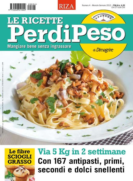 Le Ricette PerdiPeso – Gennaio 2012