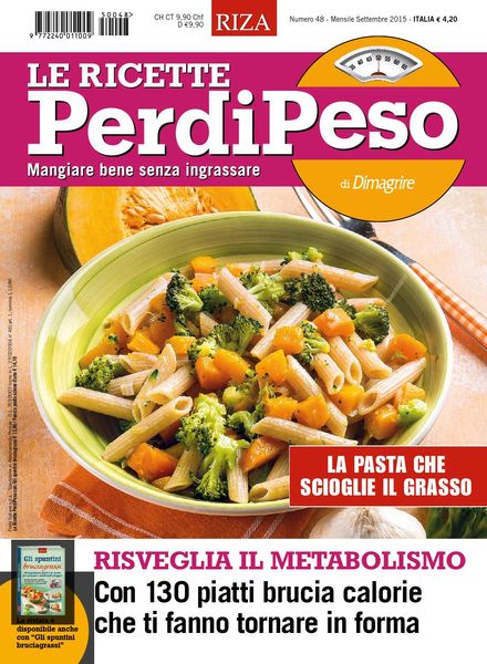 Le Ricette PerdiPeso – Settembre 2015