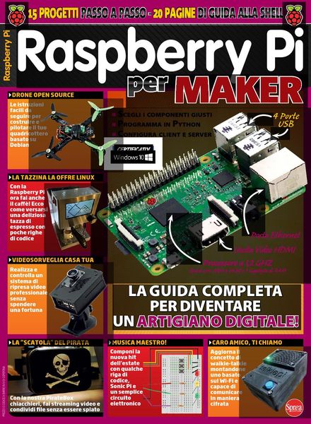 Linux Pro Speciale – Raspberry Pi per Maker – Giugno-Luglio 2017