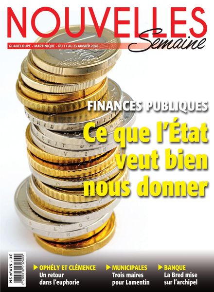 Nouvelles Semaine – 17 janvier 2020