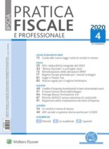 Pratica Fiscale e Professionale – 27 Gennaio 2020