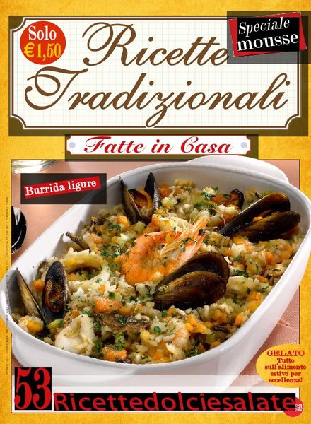 Ricette Tradizionali – Agosto-Settembre 2017