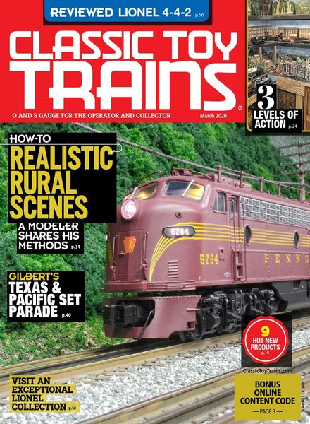 Classic Toy Trains – March 2020