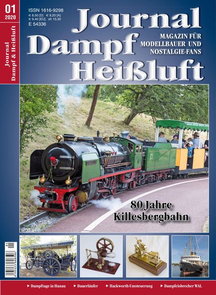 Journal Dampf & Heissluft – Januar 2020