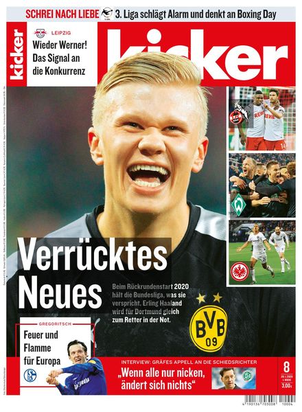 Kicker – 20 Januar 2020
