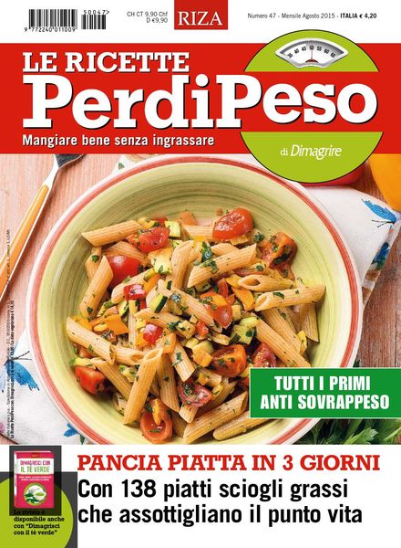 Le Ricette PerdiPeso – Agosto 2015