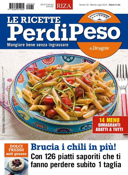 Le Ricette PerdiPeso – Luglio 2014