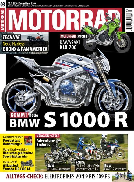 Motorrad – 17 Januar 2020