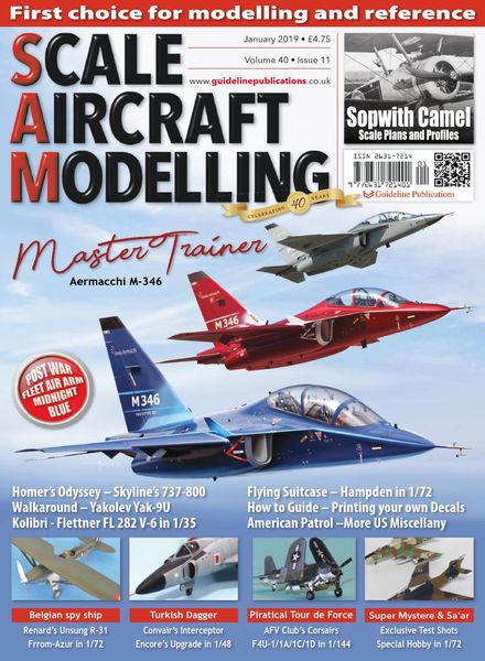 Scale Aircraft Modelling – Volume 40 Issue 11 – January 2019
