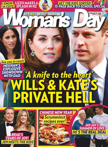 Woman’s Day New Zealand – January 27, 2020