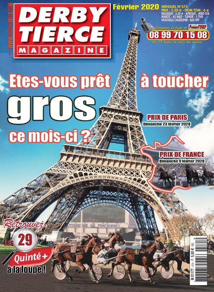 Derby Tierce – 24 janvier 2020