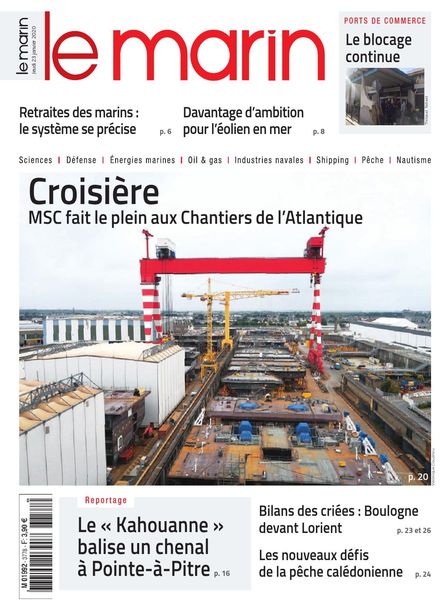 Le Marin – 23 janvier 2020