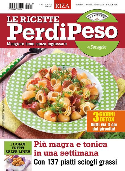 Le Ricette PerdiPeso – Febbraio 2015