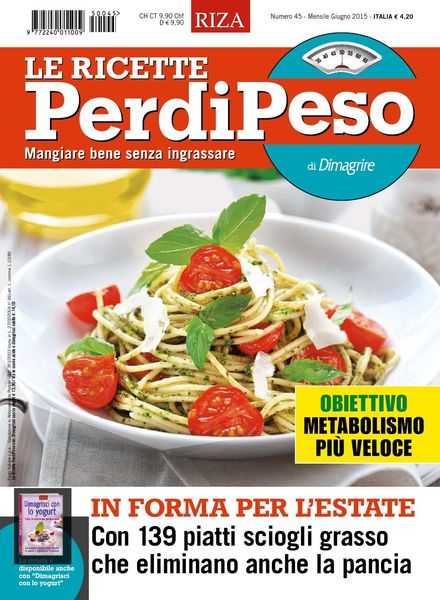 Le Ricette PerdiPeso – Giugno 2015