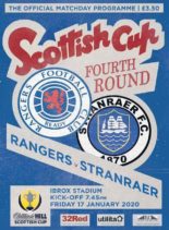 Rangers Football Club Matchday Programme – 17 January 2020