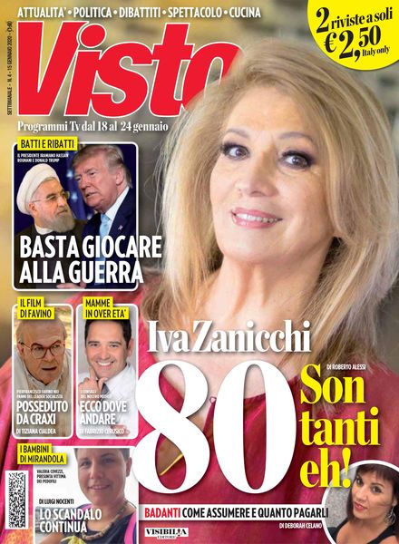 Visto – 15 Gennaio 2020