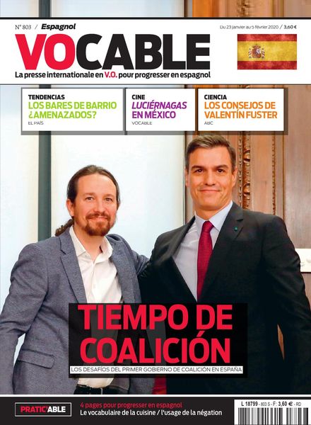 Vocable Espagnol – 23 janvier 2020