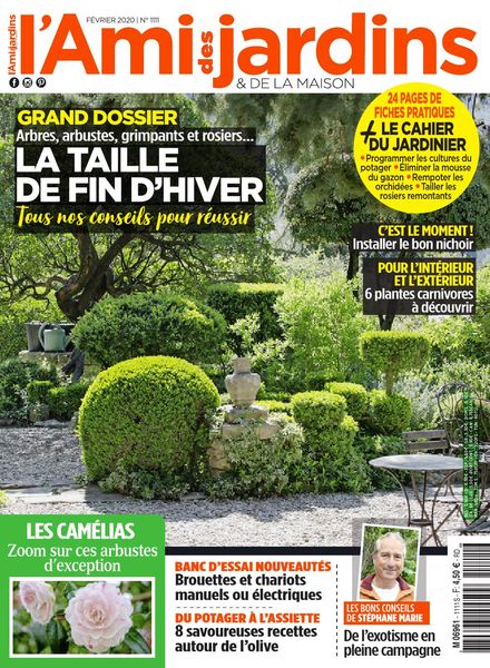 L’Ami des Jardins – fevrier 2020