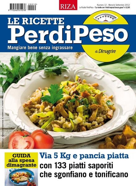 Le Ricette PerdiPeso – Settembre 2012