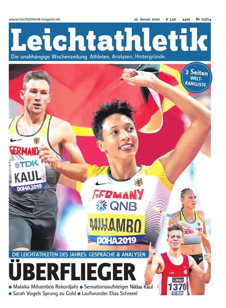 Leichtathletik – 22 Januar 2020