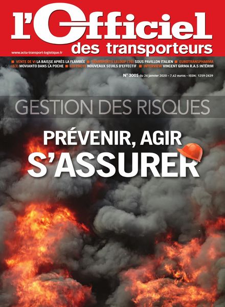L’Officiel des Transporteurs – 24 janvier 2020