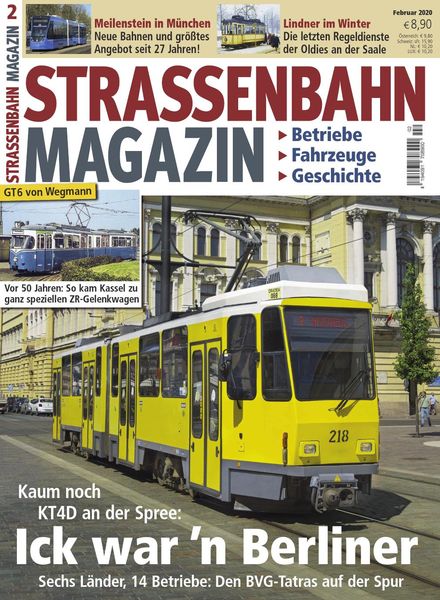 Strassenbahn Magazin – Februar 2020