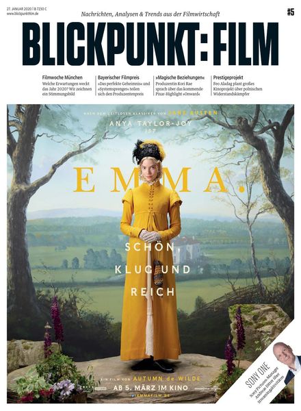Blickpunkt Film – 27 Januar 2020
