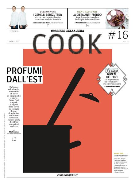 Corriere della Sera Cook – gennaio 2020