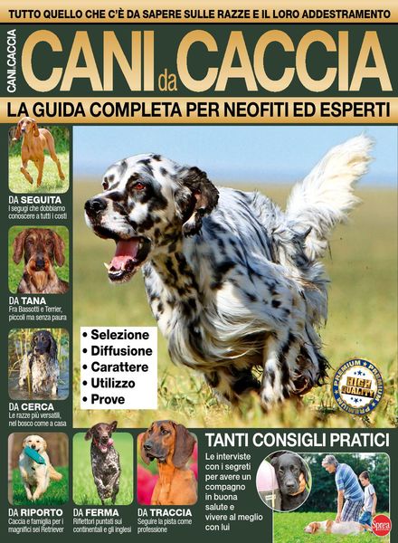 Speciale Tutte le Razze – Cani da Caccia – Agosto-Settembre 2017