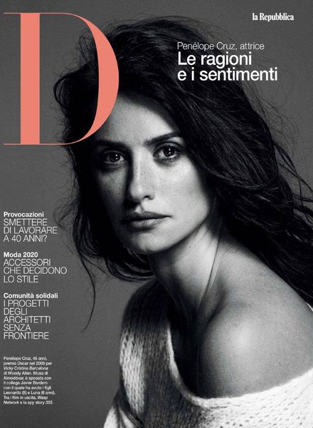 D la Repubblica – 25 Gennaio 2020