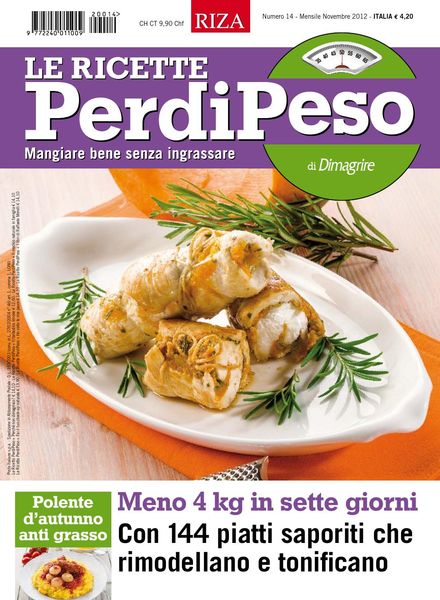 Le Ricette PerdiPeso – Novembre 2012