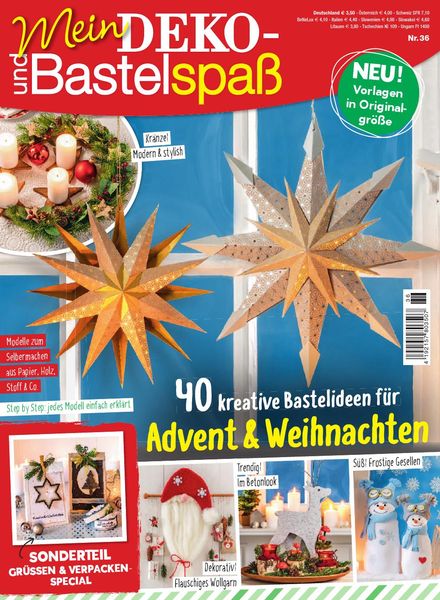 Mein Deko und Bastelspass – Nr.36, 2019
