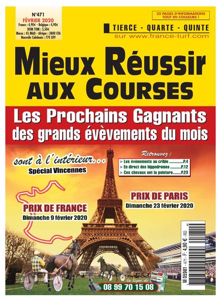 Mieux Reussir aux Courses – fevrier 2020
